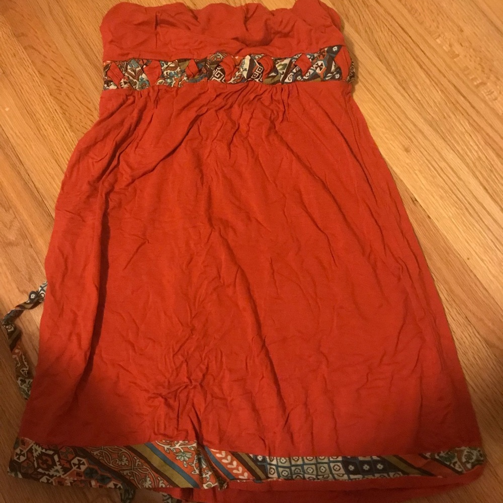 Orange Charlotte Russe Sundress